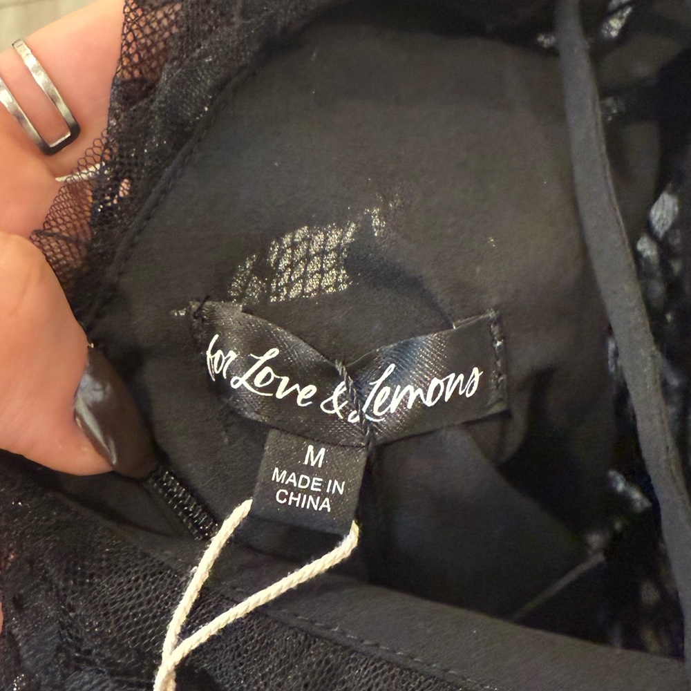 For Love And Lemons Black Lace Dress - Picture 11 of 11